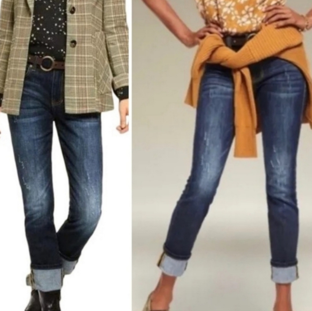 Cabi High Straight Denim Jean